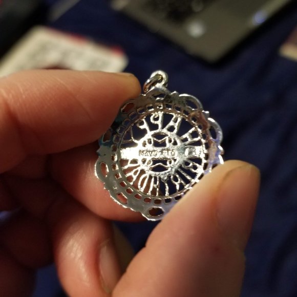 Silver "Happy Birthday" charm/pendant - Picture 2 of 5